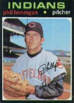 1971 Topps Baseball Cards      211     Phil Hennigan RC